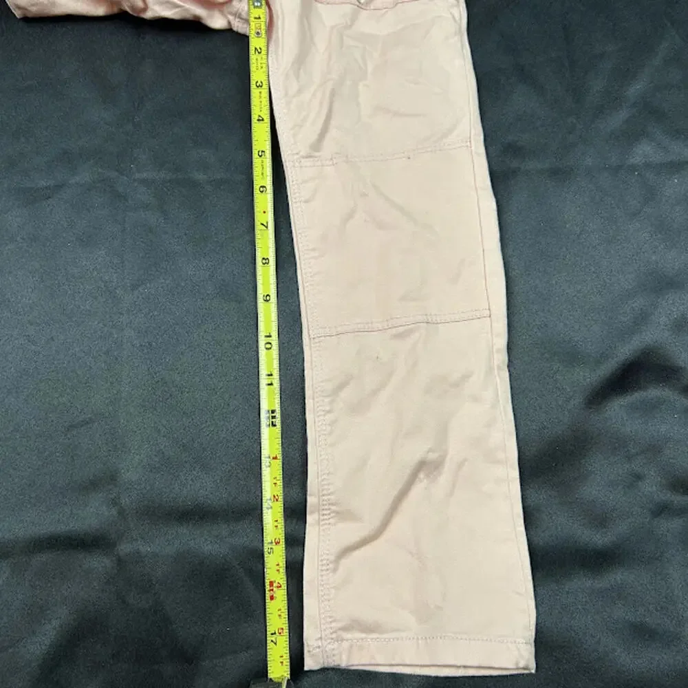 OshKosh B’gosh Girls Pink Cargo Pants Sparkly Belt NWT Size 6Y